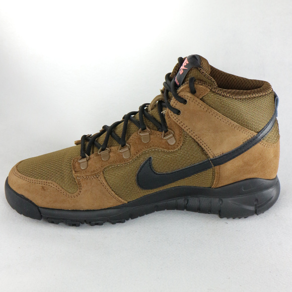 SOLD!! Nike SB Dunk High Boot Military Brwn Shoes - Picture 4 of 8